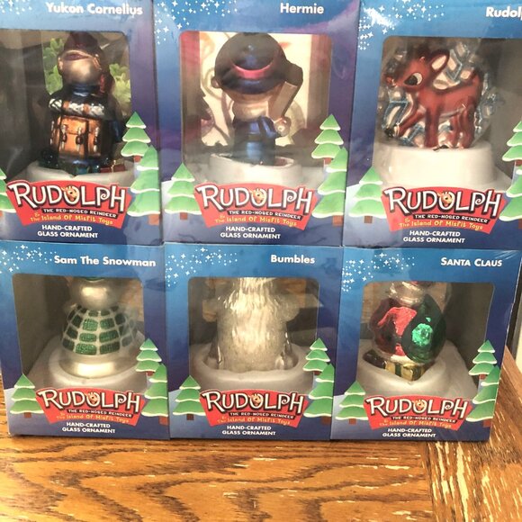 Rudolph The Red Nosed Reindeer Brass Key Christmas Ornaments Factory Sealed - Picture 2 of 4